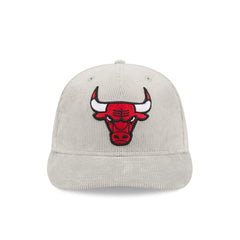 Chicago Bulls Light Gray Corduroy 59FIFTY Fitted Hat