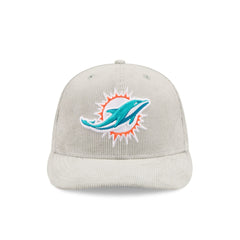Miami Dolphins Light Gray Corduroy 59FIFTY Fitted Hat