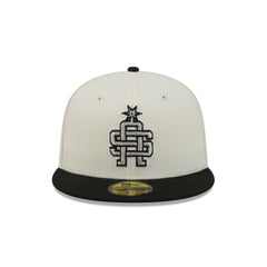 San Antonio Spurs Deceptor Chrome White 59FIFTY Fitted Hat