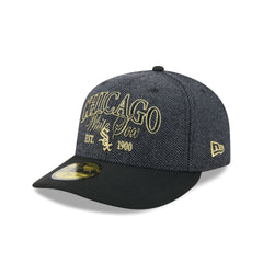 Chicago White Sox Black Faux Wool 59FIFTY Fitted Hat
