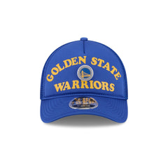Golden State Warriors Button 9FORTY M-Crown A-Frame Trucker Hat