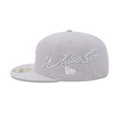 Chicago White Sox Side Script 59FIFTY Fitted Hat