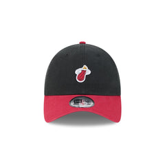 Miami Heat Mini Logo Two Tone Casual Classic Adjustable Hat