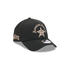 Houston Astros Gothic Lettering 9FORTY A-Frame Snapback Hat
