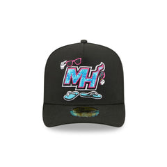 Miami Heat Cartoon 59FIFTY A-Frame Fitted Hat