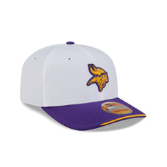 Minnesota Vikings 2026 Sideline White 9SEVENTY Stretch-Snap Hat