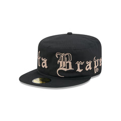 Atlanta Braves Gothic Lettering Pillbox Hat