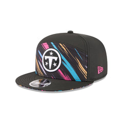 Tennessee Titans 2026 Crucial Catch Split Panel 9FIFTY Snapback Hat