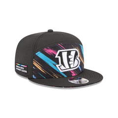 Cincinnati Bengals 2026 Crucial Catch Split Panel 9FIFTY Snapback Hat
