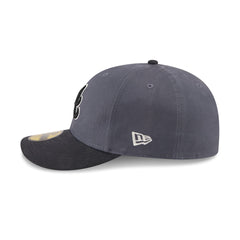 Atlanta Braves Graphite Twill 59FIFTY Fitted Hat