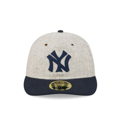 New York Yankees Moon Herringbone Retro Crown 59FIFTY Fitted Hat