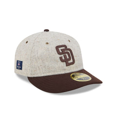 San Diego Padres Moon Herringbone Retro Crown 59FIFTY Fitted Hat