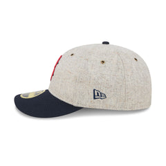 Boston Red Sox Moon Herringbone Retro Crown 59FIFTY Fitted Hat