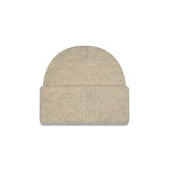 Chicago Cubs Woolen Heather Gray Short Cuff Knit Beanie Hat
