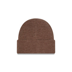 New York Mets Woolen Tan Short Cuff Knit Beanie Hat