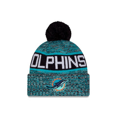 Miami Dolphins 2026 Rivalries Fan Pack Pom Knit Hat