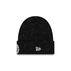 Pittsburgh Steelers Speckled Cuff Knit Beanie Hat