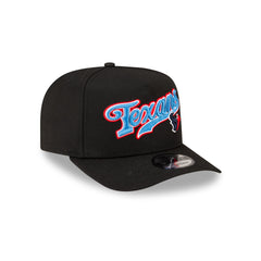 Born x Raised x Houston Texans Script Black 9FIFTY A-Frame Snapback Hat
