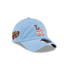 Los Angeles Dodgers Red. White & Blue Casual Classic Adjustable Hat