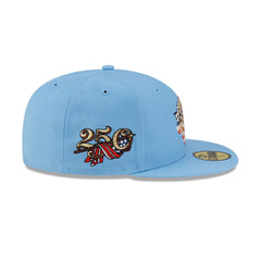 New York Knicks Red. White & Blue 59FIFTY Fitted Hat