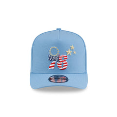 Philadelphia 76ers Red. White & Blue 9FIFTY A-Frame Snapback Hat
