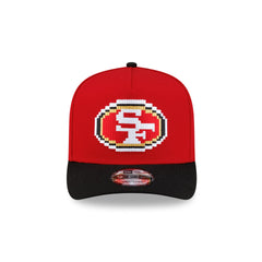 San Francisco 49ers Pixel 9FIFTY A-Frame Snapback Hat