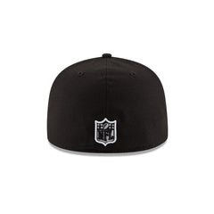 New Orleans Saints Black & White 59FIFTY Fitted Hat