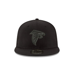 Atlanta Falcons Black On Black 9FIFTY Snapback Hat