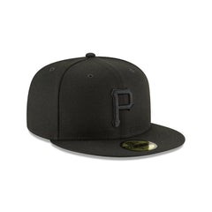 Pittsburgh Pirates Blackout Basic 59FIFTY Fitted Hat