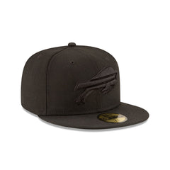 Buffalo Bills Basic Black On Black 59FIFTY Fitted Hat