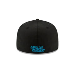 Carolina Panthers Black 59FIFTY Fitted Hat