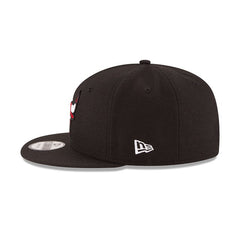 Chicago Bulls Black 9FIFTY Snapback Hat