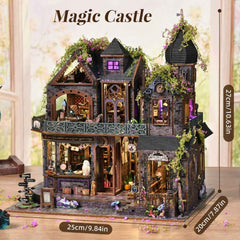 Magic Castle DIY Mini House Kit l DIY Miniature Kit