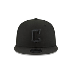 Cleveland Guardians Blackout Basic 9FIFTY Snapback Hat