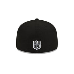 Washington Commanders Black and White 59FIFTY Fitted Hat